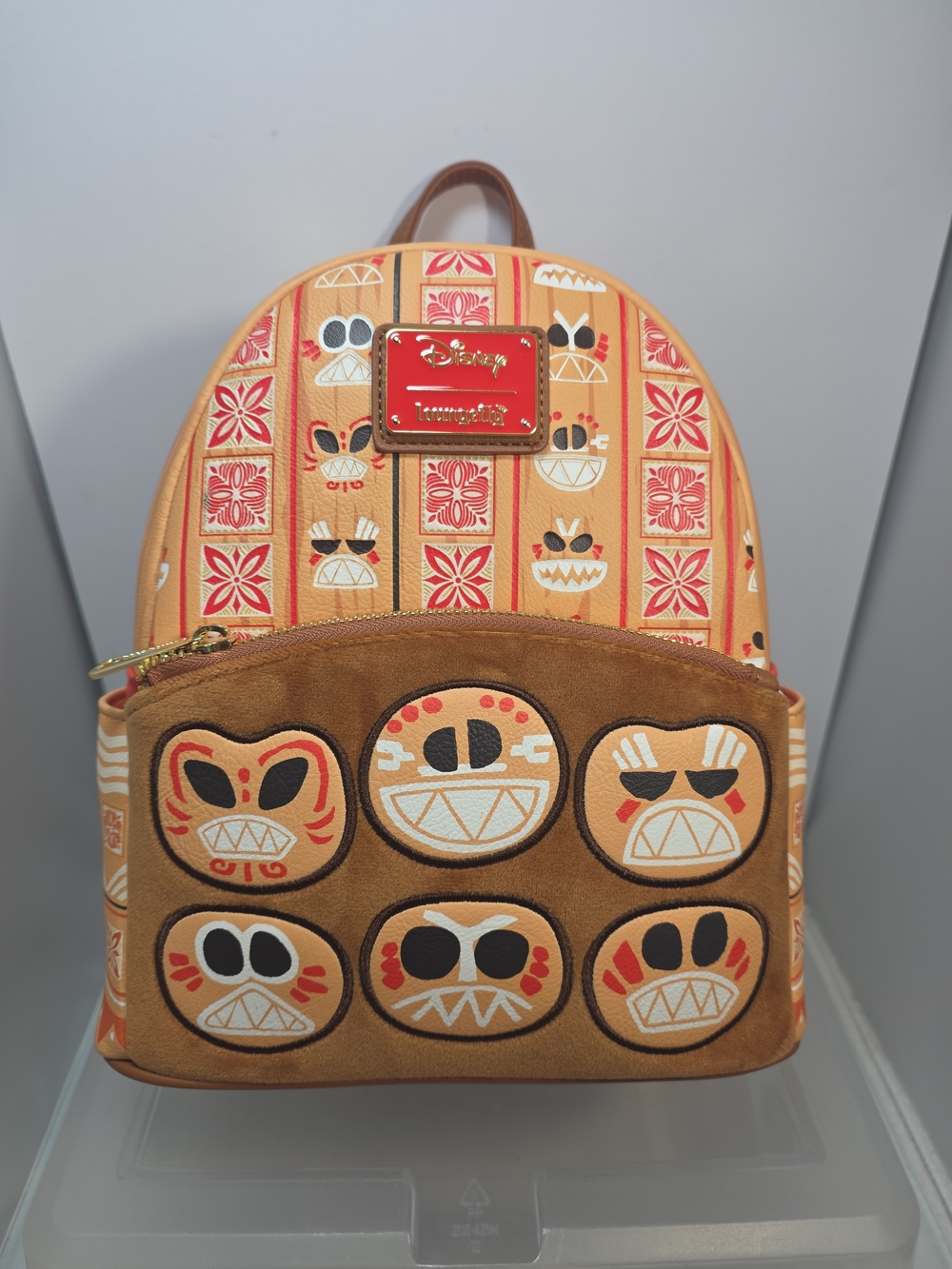 Loungefly Disney Moana Kakamora Allover Print Mini Backpack NWT